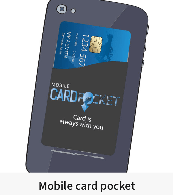 Mobile card pocket